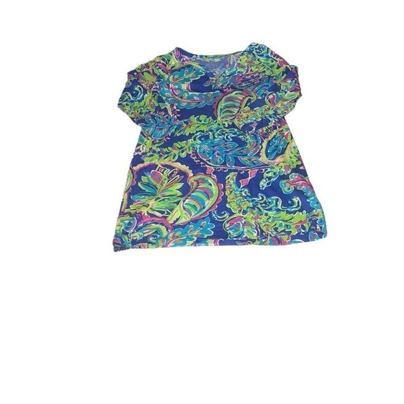 Lilly Pulitzer Girls Mini Palmetto Dress in Toucan Play size XL 12-14 X-Large - Picture 1 of 6